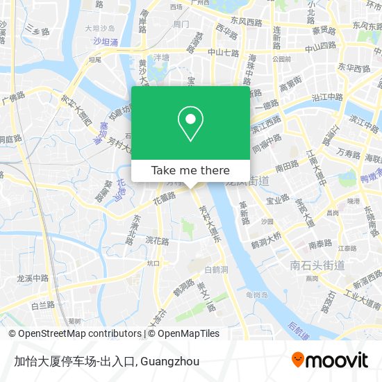 加怡大厦停车场-出入口 map