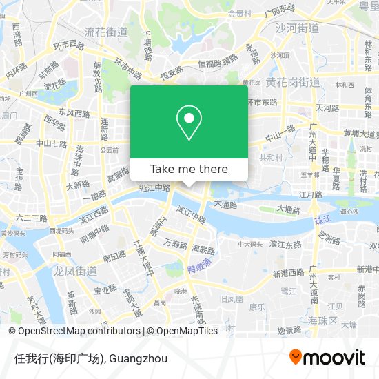 任我行(海印广场) map