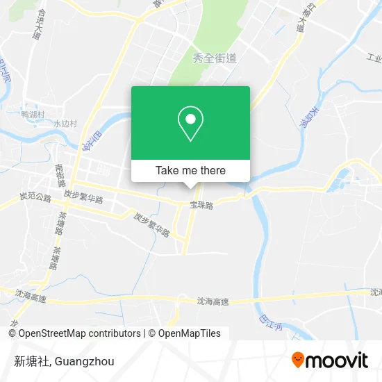 新塘社 map