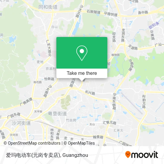 爱玛电动车(元岗专卖店) map