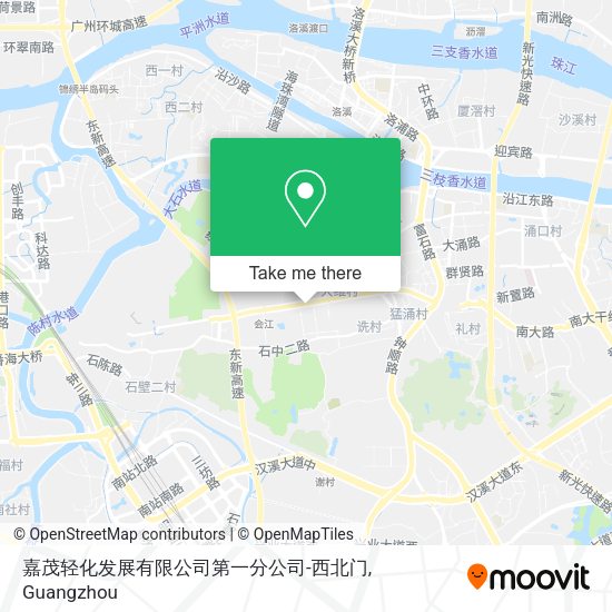 嘉茂轻化发展有限公司第一分公司-西北门 map