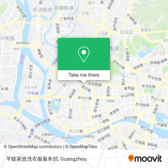 芊馥家政洗衣服服务部 map