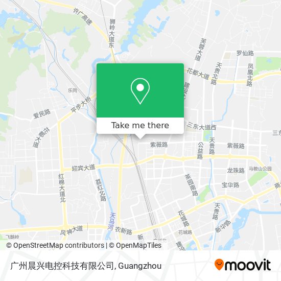 广州晨兴电控科技有限公司 map