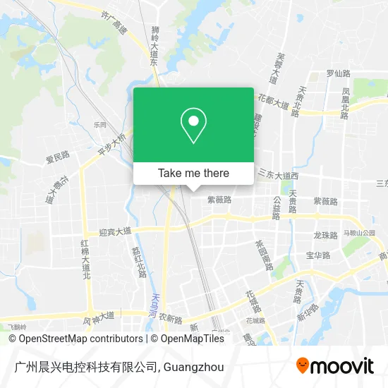广州晨兴电控科技有限公司 map