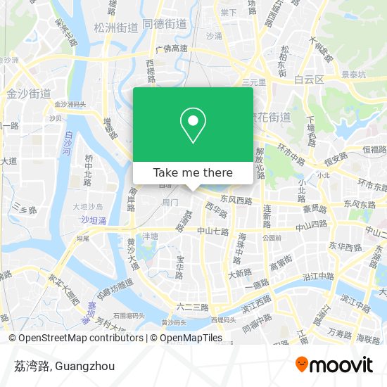 荔湾路 map