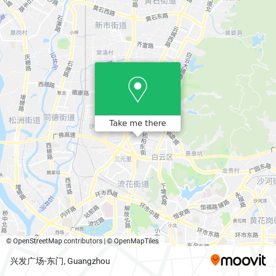 兴发广场-东门 map