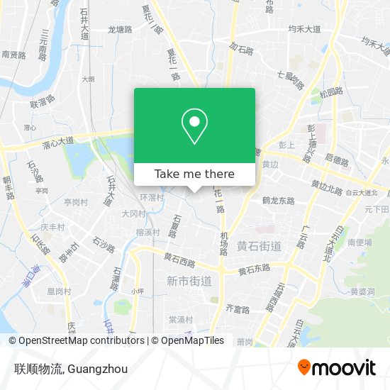 联顺物流 map