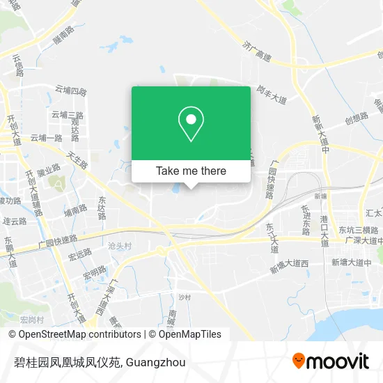 碧桂园凤凰城凤仪苑 map