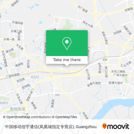 中国移动信宇通信(凤凰城指定专营店) map