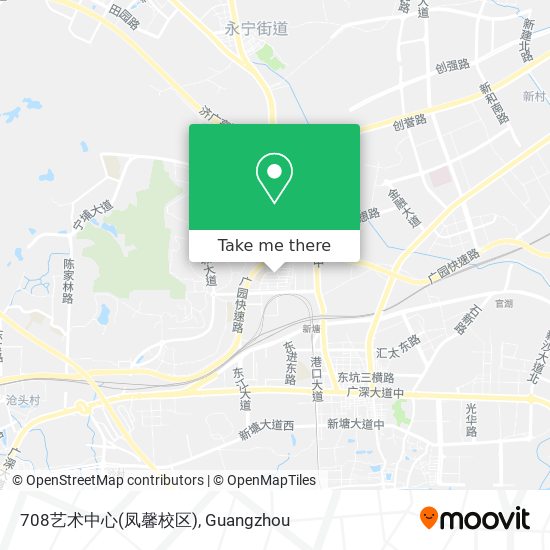 708艺术中心(凤馨校区) map