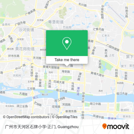 广州市天河区石牌小学-正门 map