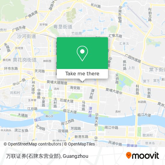 万联证券(石牌东营业部) map