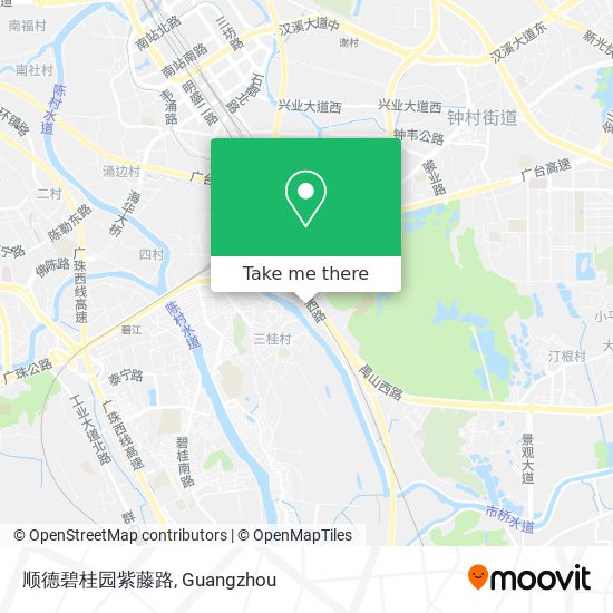 顺德碧桂园紫藤路 map