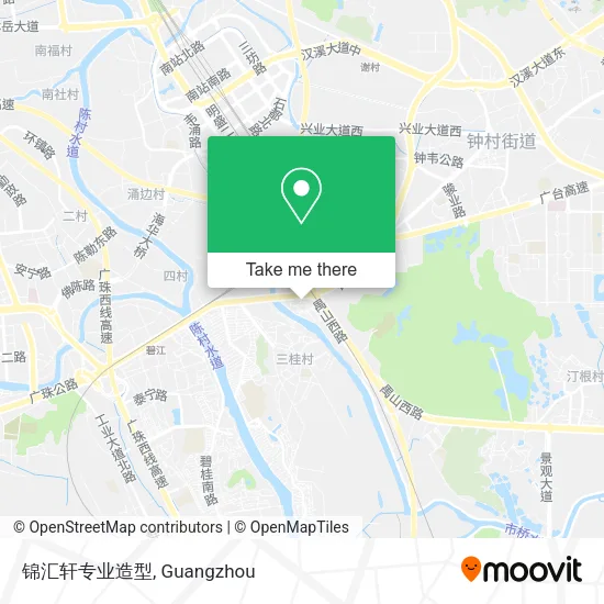 锦汇轩专业造型 map