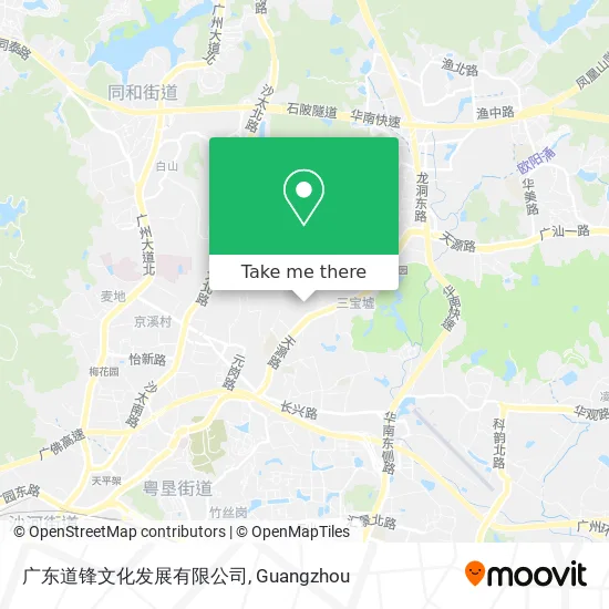 广东道锋文化发展有限公司 map
