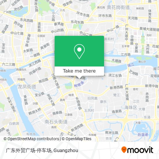广东外贸广场-停车场 map