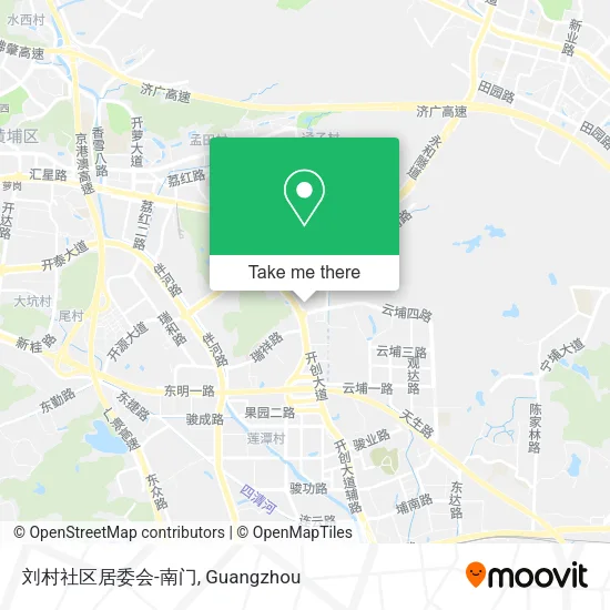 刘村社区居委会-南门 map