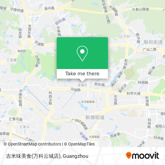 吉米味美食(万科云城店) map