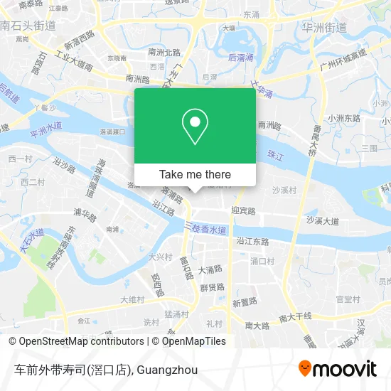 车前外带寿司(滘口店) map