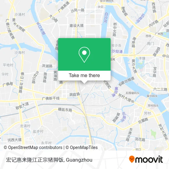 宏记惠来隆江正宗猪脚饭 map