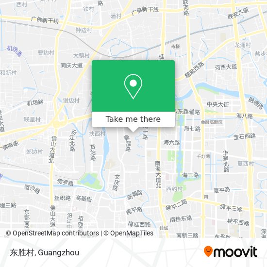 东胜村 map
