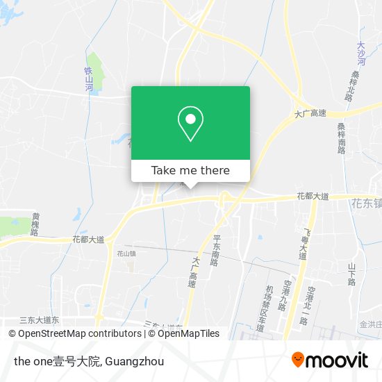 the one壹号大院 map