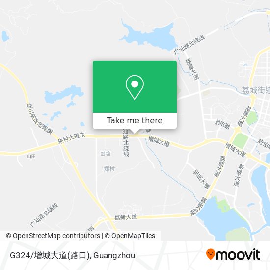 G324/增城大道(路口) map