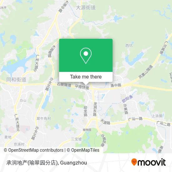 承润地产(瑜翠园分店) map