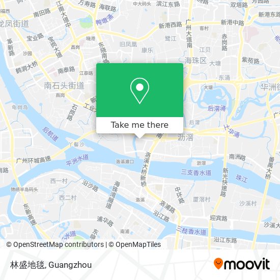 林盛地毯 map