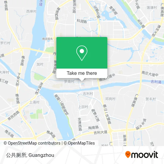 公共厕所 map