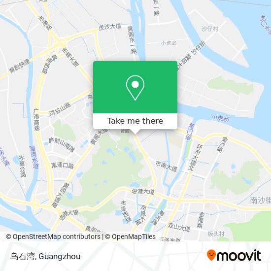乌石湾 map