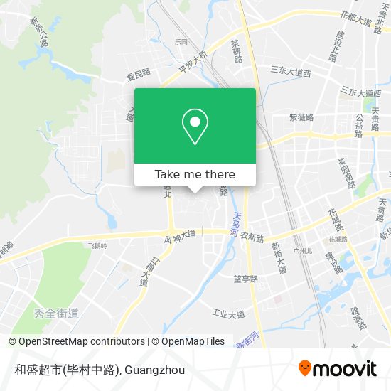 和盛超市(毕村中路) map