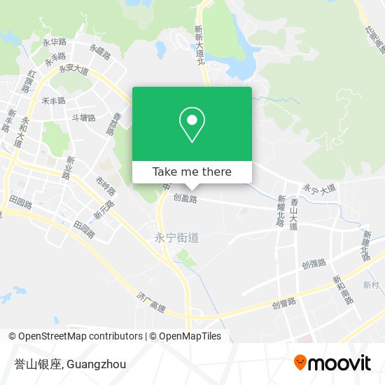 誉山银座 map