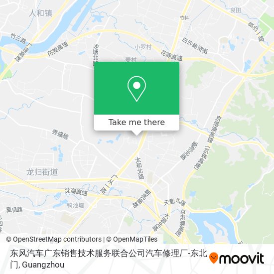 东风汽车广东销售技术服务联合公司汽车修理厂-东北门 map