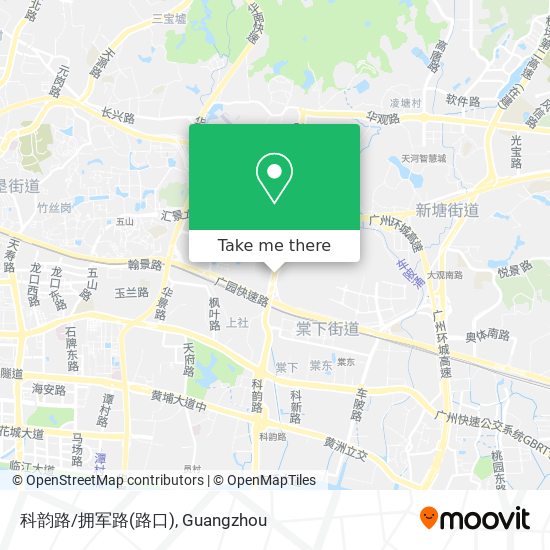 科韵路/拥军路(路口) map