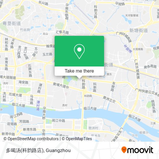 多喝汤(科韵路店) map