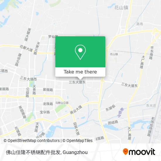 佛山佳隆不锈钢配件批发 map