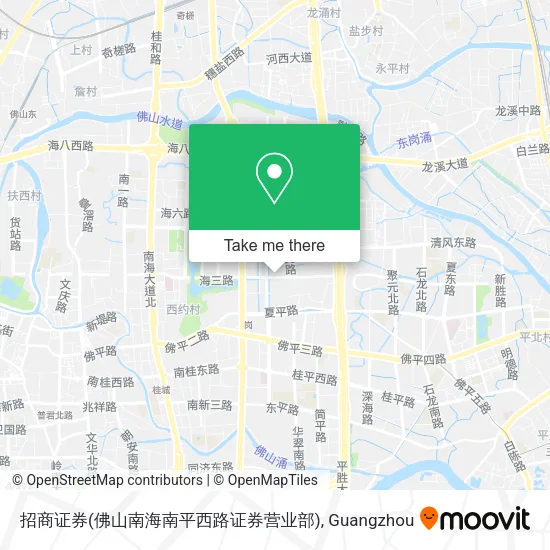 招商证券(佛山南海南平西路证券营业部) map