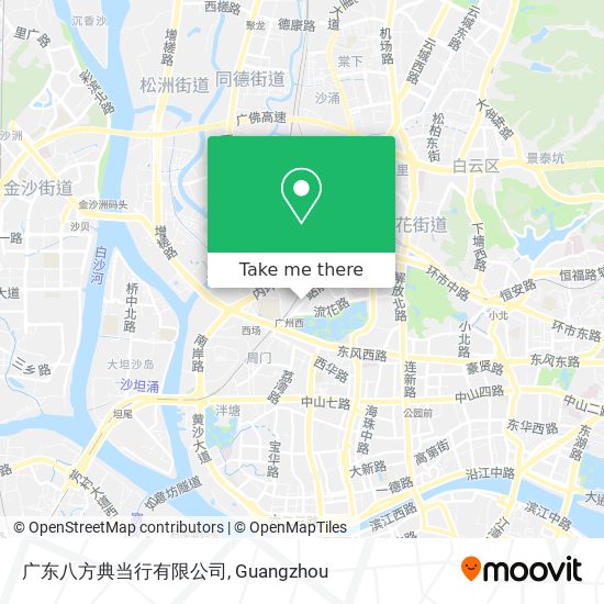 广东八方典当行有限公司 map