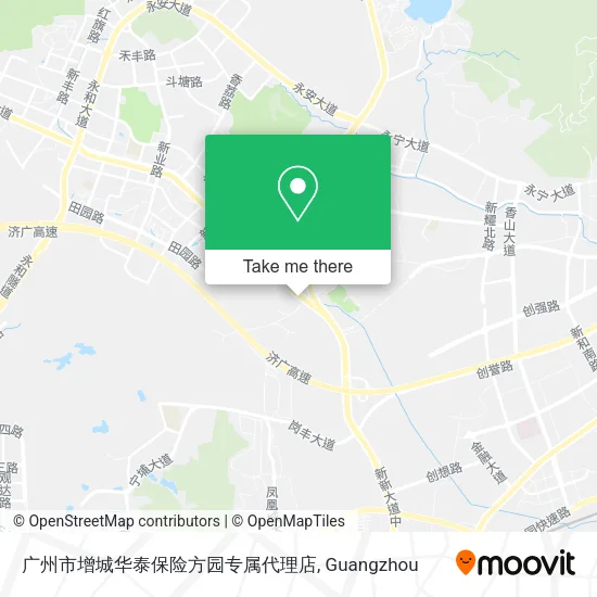 广州市增城华泰保险方园专属代理店 map
