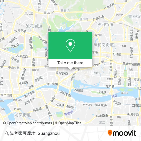 传统客家豆腐坊 map