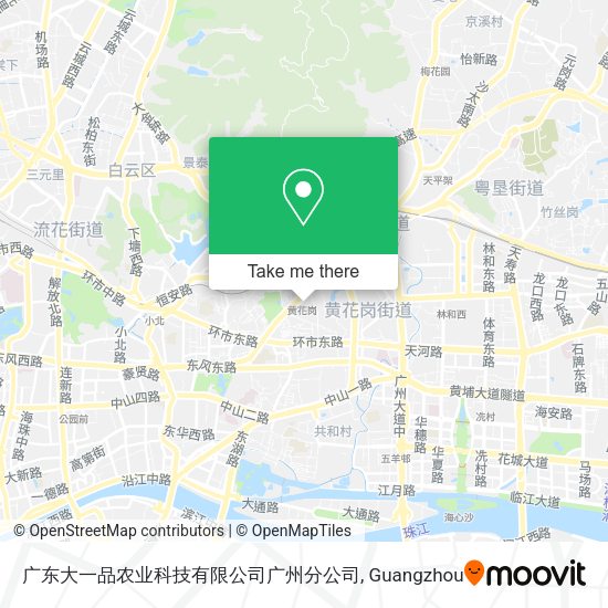 广东大一品农业科技有限公司广州分公司 map