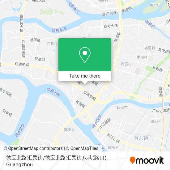 德宝北路汇民街/德宝北路汇民街八巷(路口) map