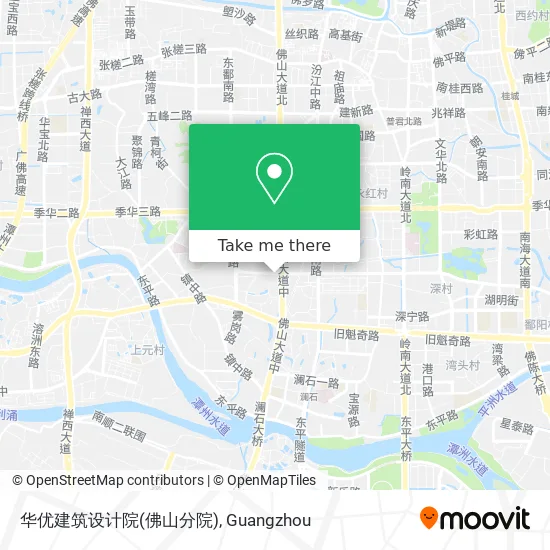 华优建筑设计院(佛山分院) map