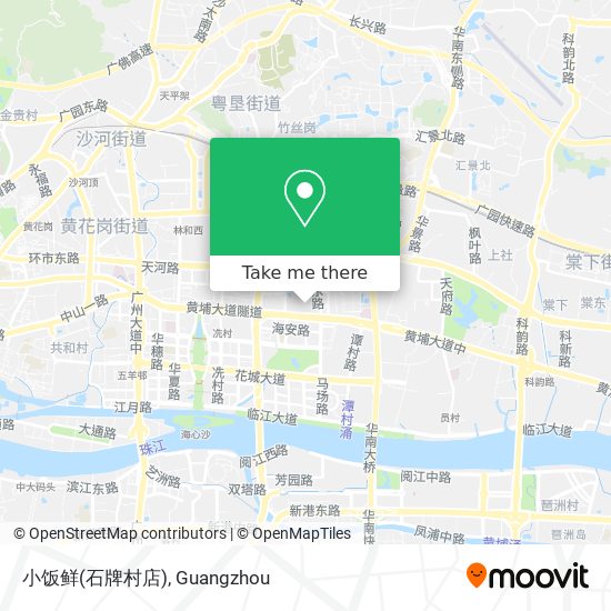 小饭鲜(石牌村店) map