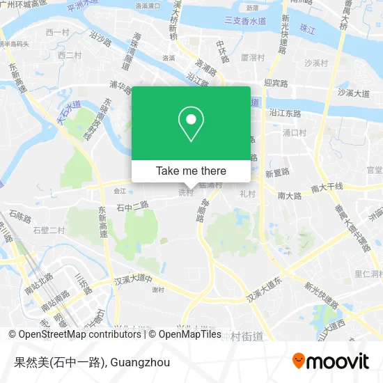 果然美(石中一路) map