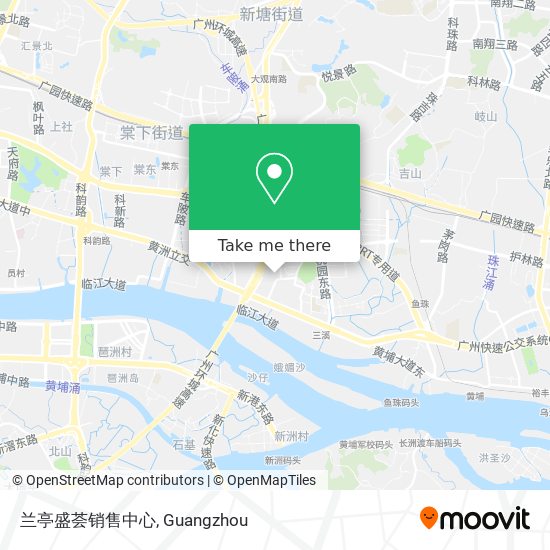 兰亭盛荟销售中心 map