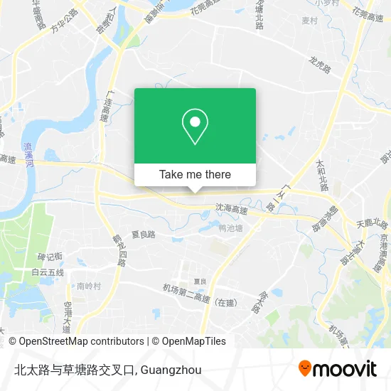 北太路与草塘路交叉口 map