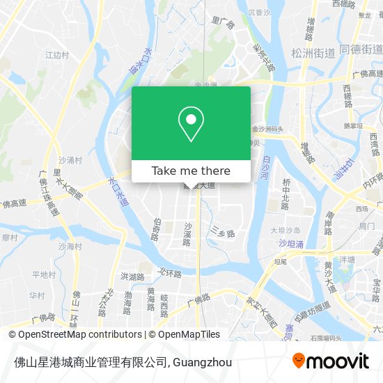 佛山星港城商业管理有限公司 map