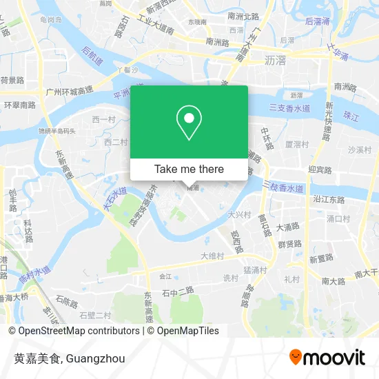 黄嘉美食 map